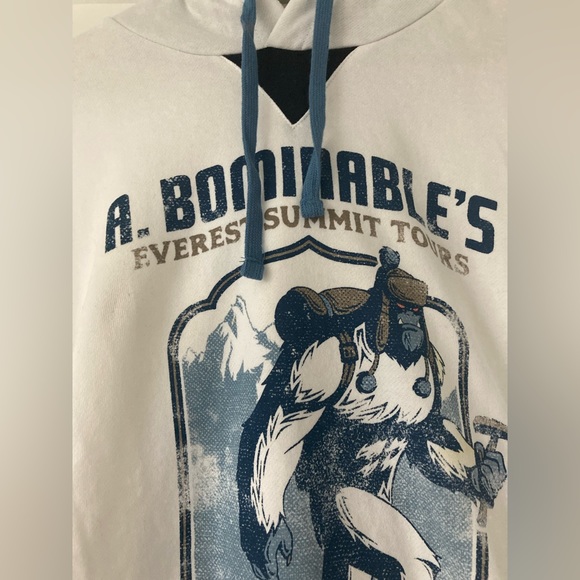 Expedition Everest Hoodie Disney Yeti XS - Picture 3 of 10